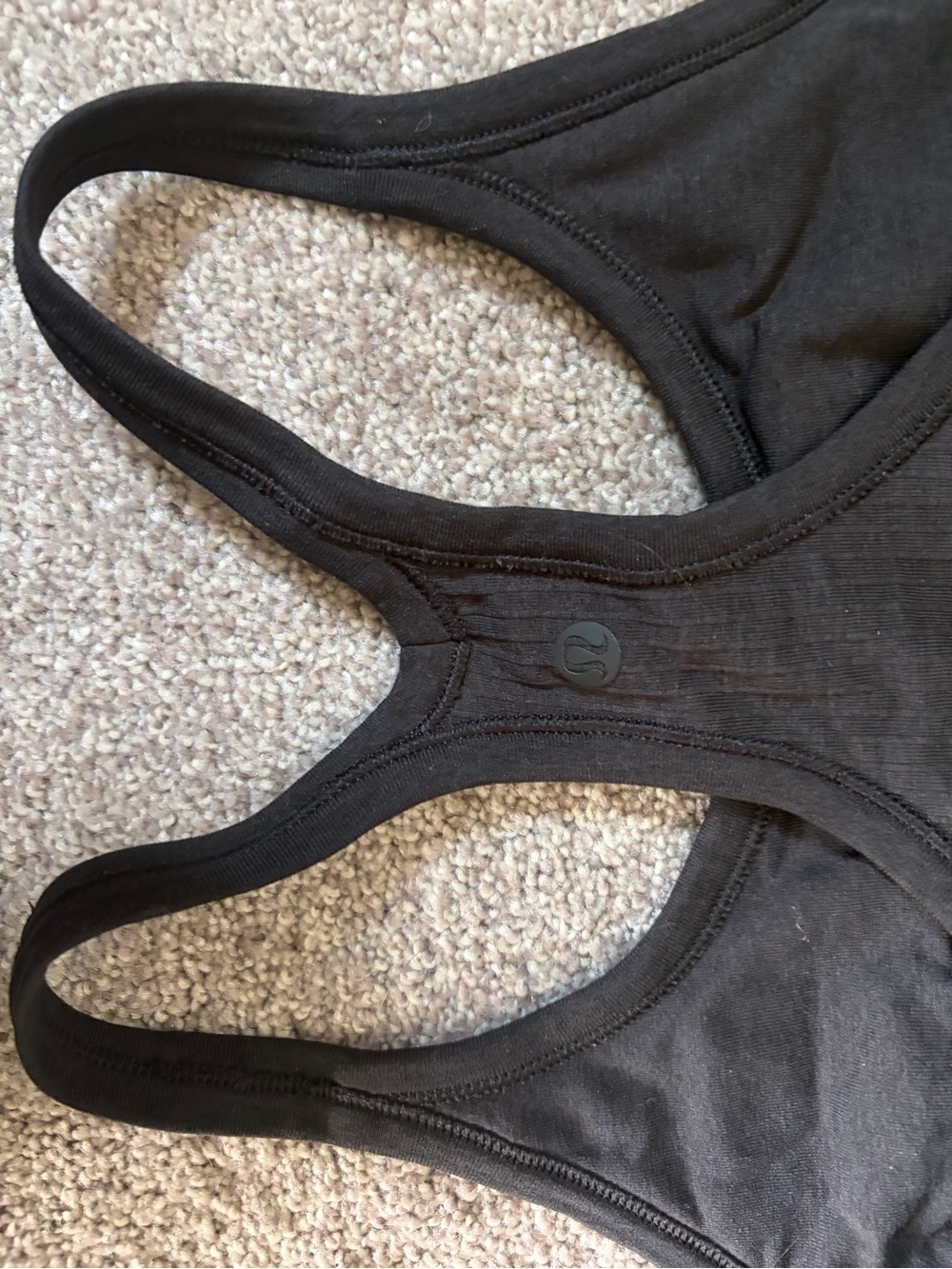 Lululemon Women's Black Racerback Tank - Picture 2 of 3